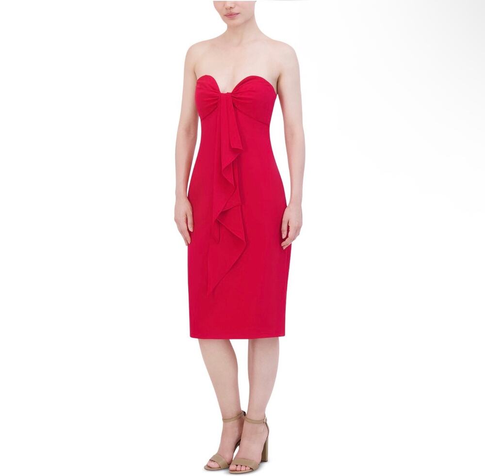 BCBG maxazria Strapless Sweetheart Neck Dress sz 2